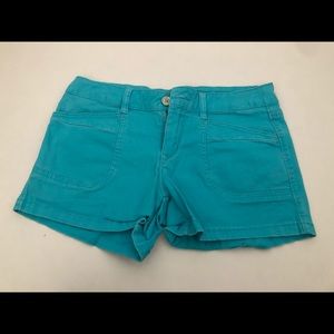 Turquoise shorts